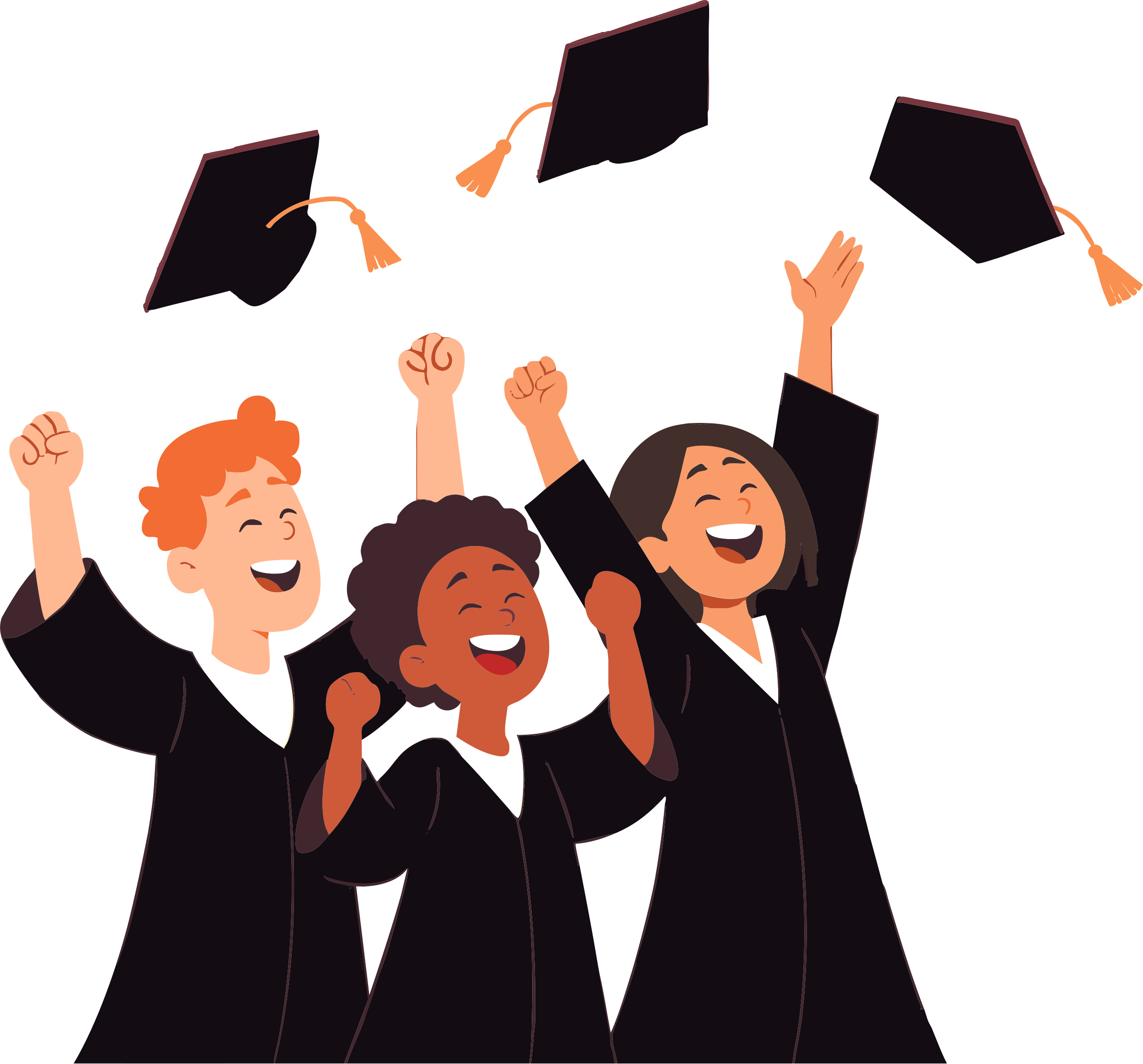 Graduation illustration